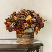 14" MAUVE YELLOW ROSE BUNDLE