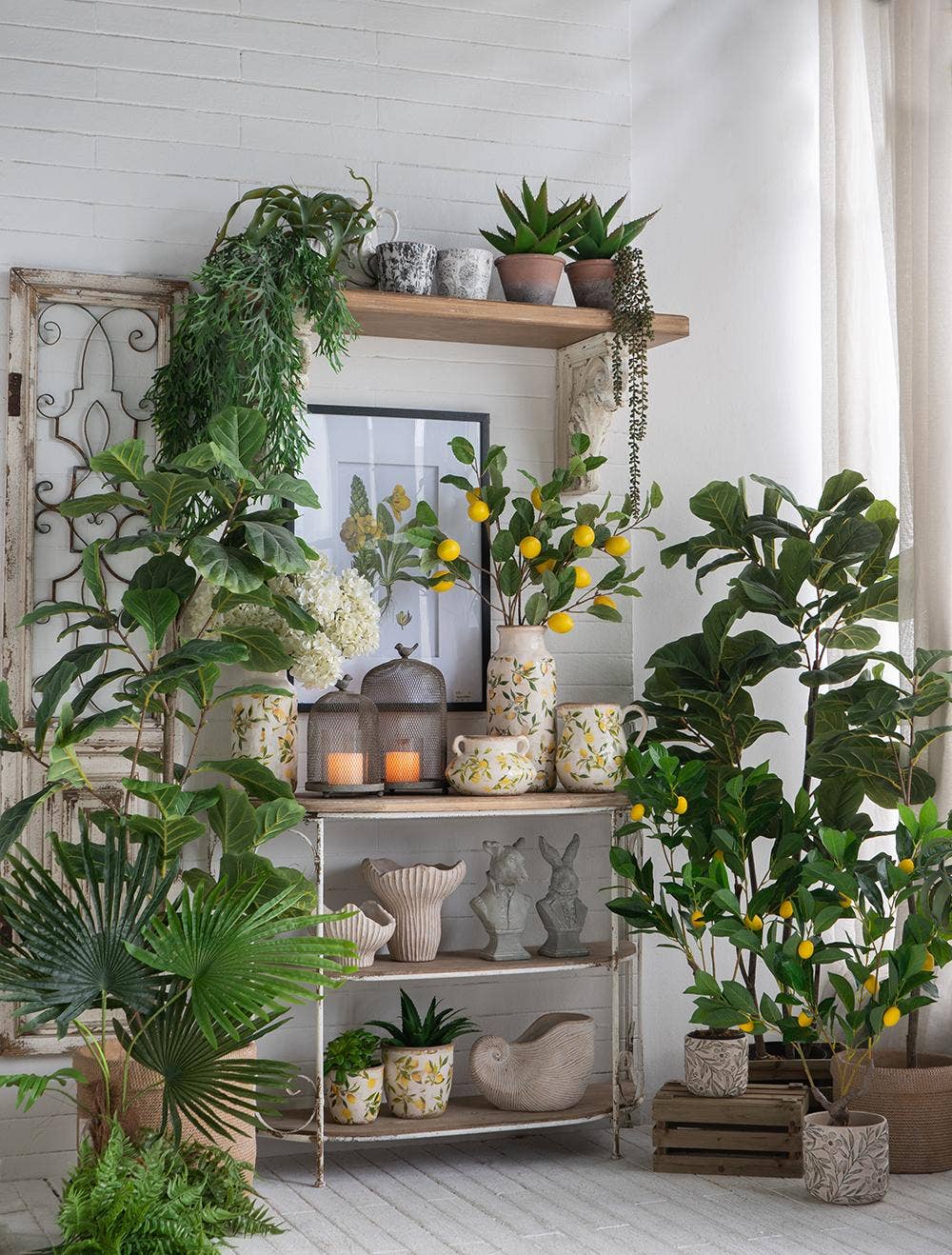 Lemon Harvest Vase