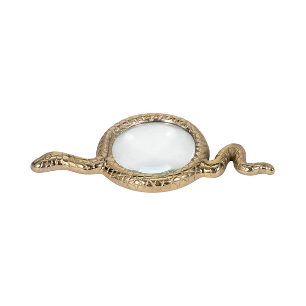 Gold Snake Magnifying Glass