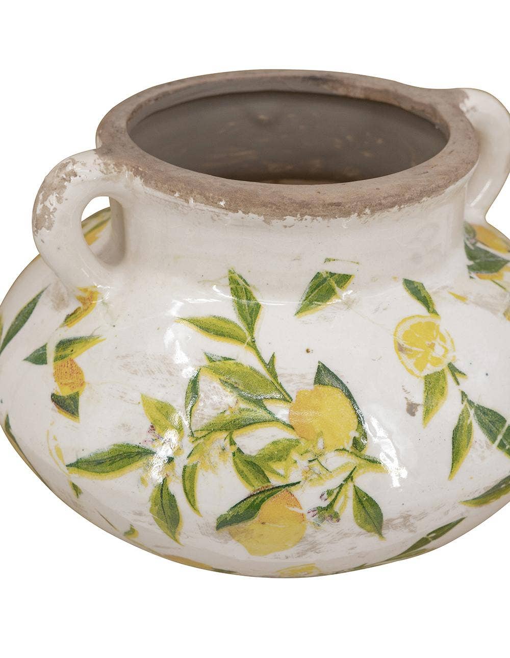 Lemon Harvest Vase