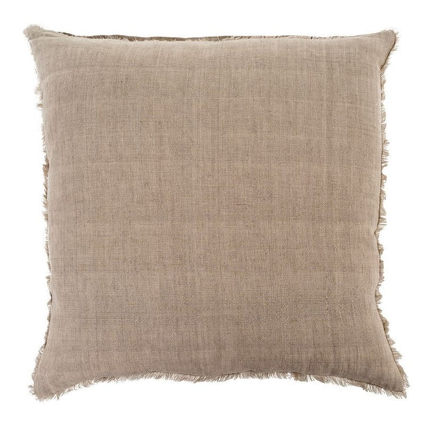 24x24 Lina Linen Pillow - Dove