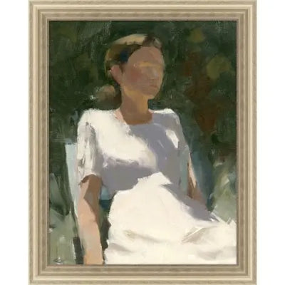 Lady in The Garden 2 - 22"W x 27"H