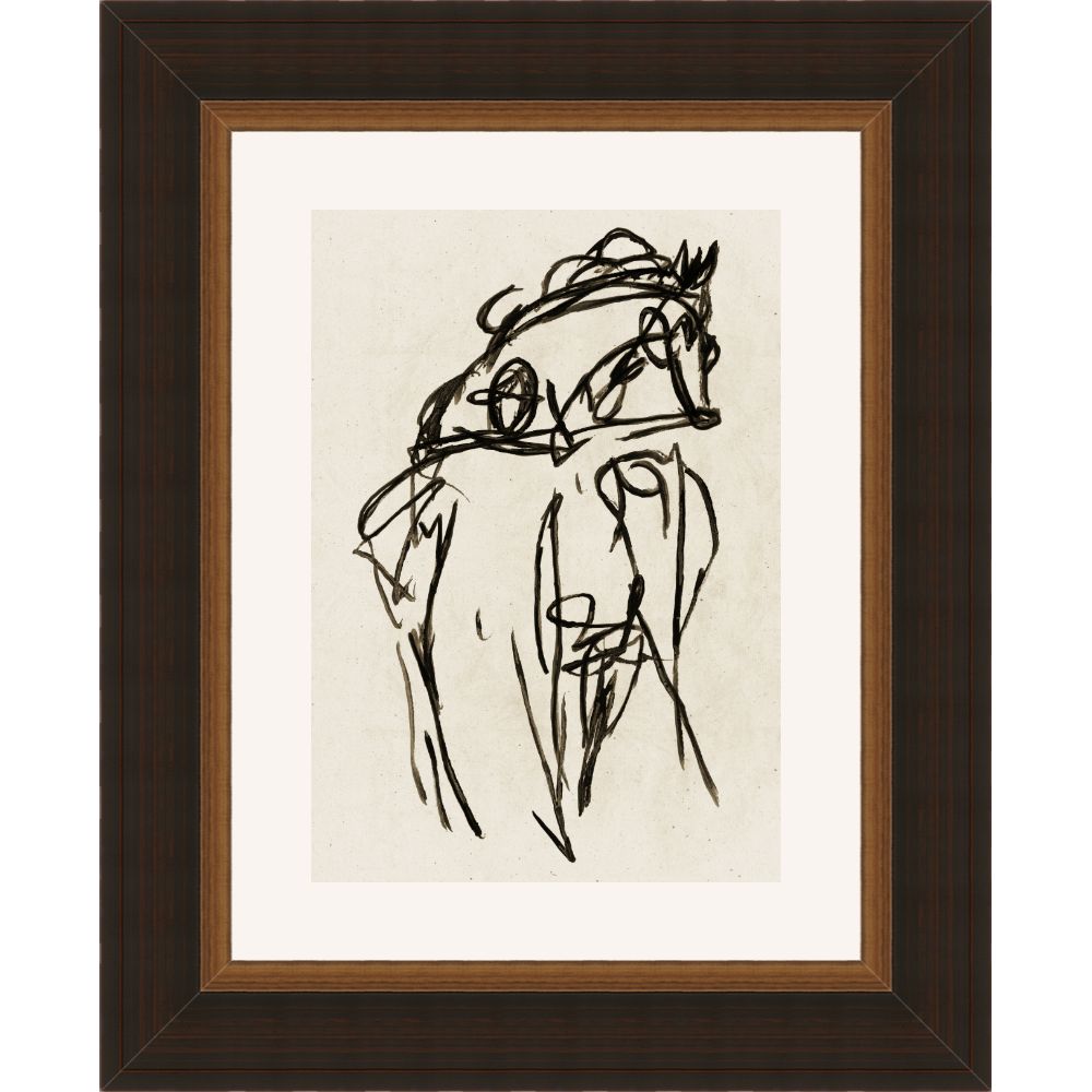 Male with Horse 1