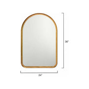 Mack Gold Leaf Mirror