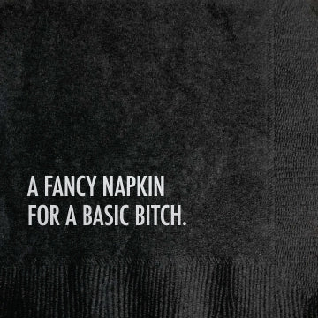 Basic B- Cocktail Napkin