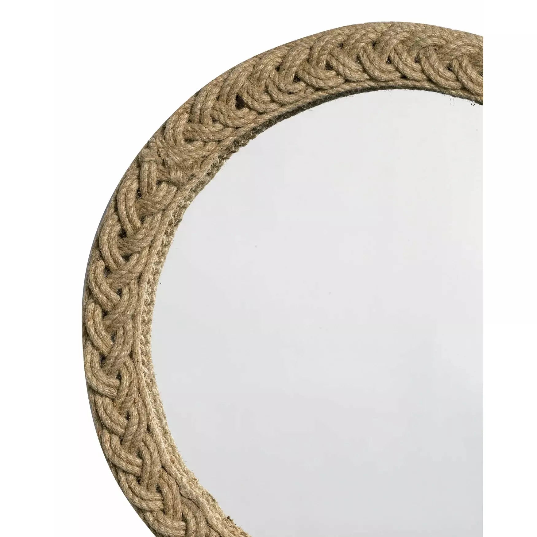 Ren Braided Jute Mirror