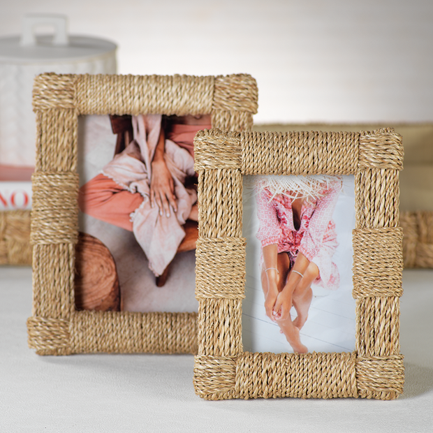Abaca Rope Picture Frame - 5x7"