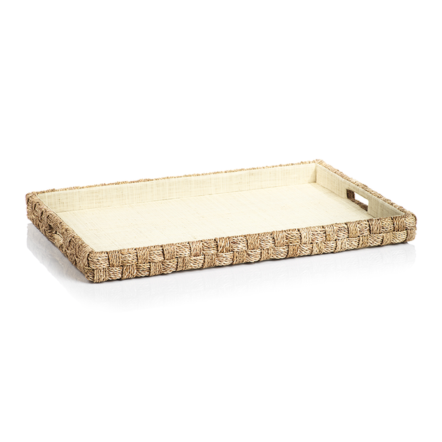 Abaca Rope Serving Tray - Large