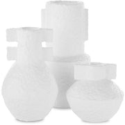 Set/3- Aegean White Vase