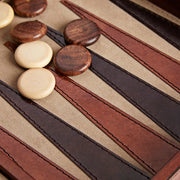 Jesse Leather Backgammon Set