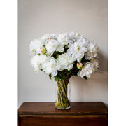 White Peony Bouquet - Large