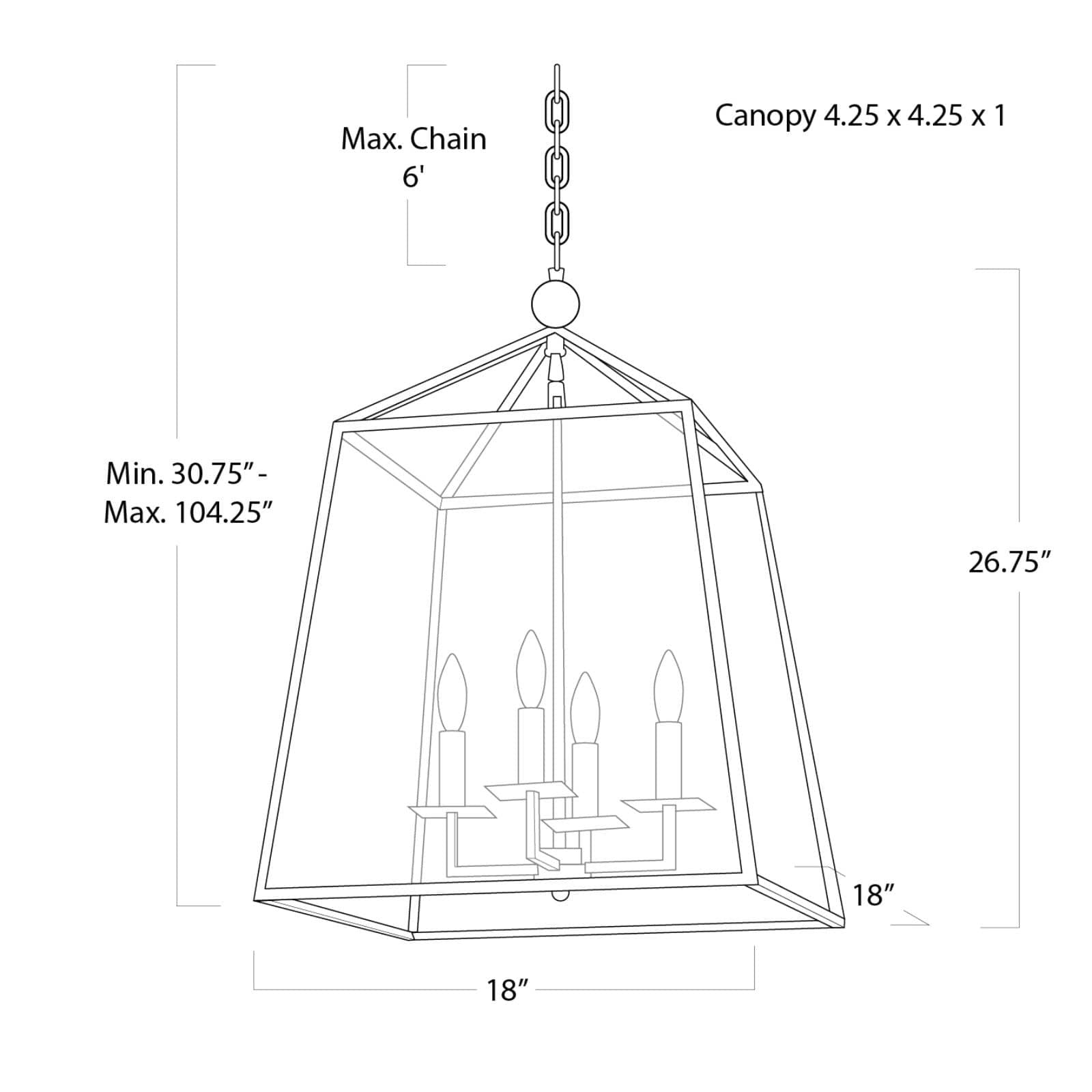 Cachet Lantern