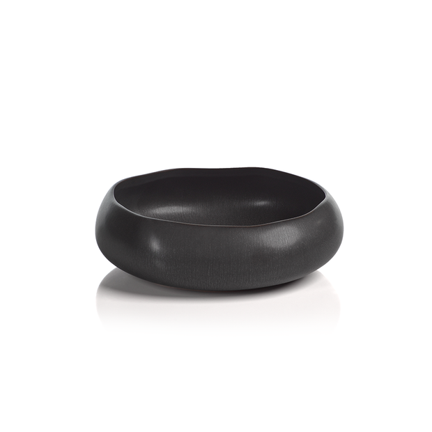 Cariari Black Volcanic Organic Shape Bowl - Small