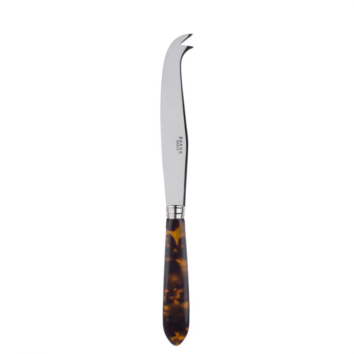 Cheese knife large Tortoise , Faux Tortoise