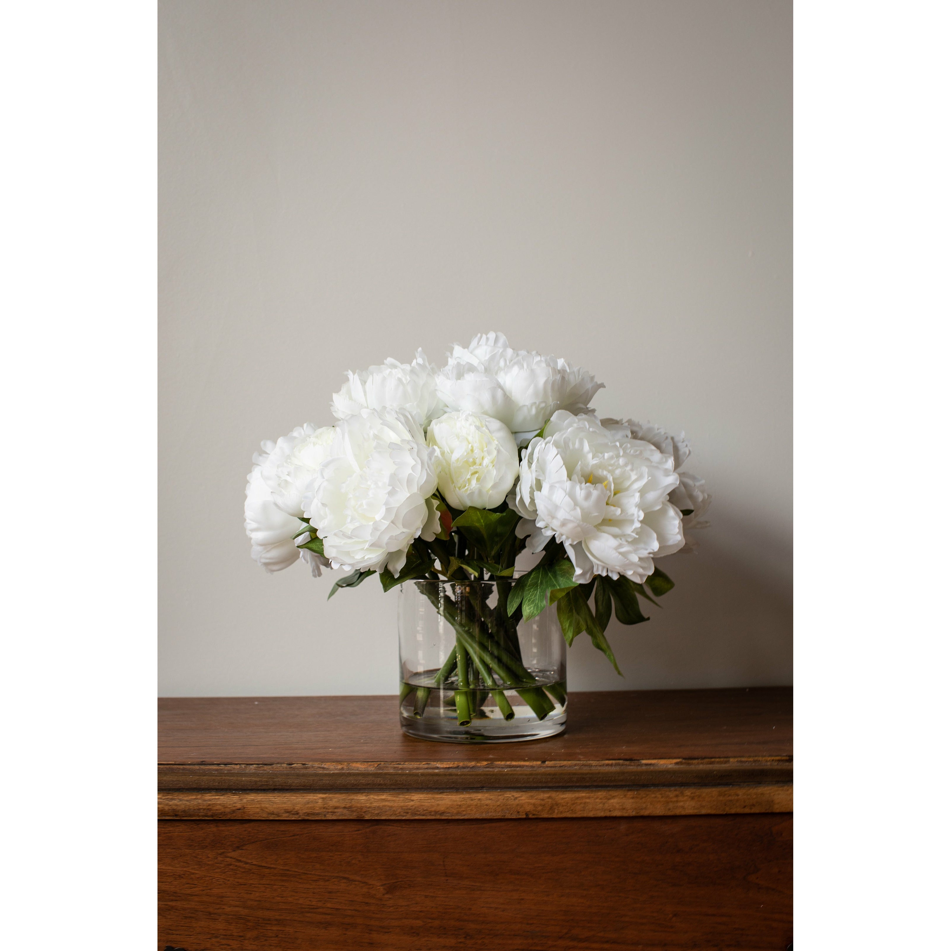 White Peony Bouquet