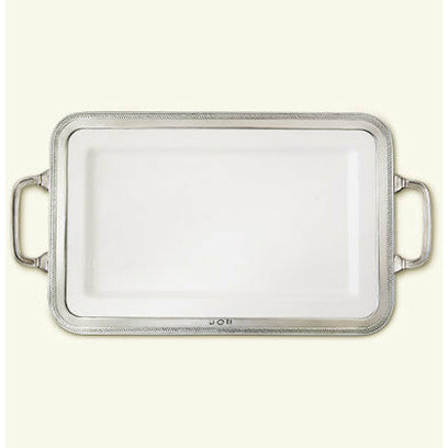 Luisa Rectangle Platter Medium w/Handles