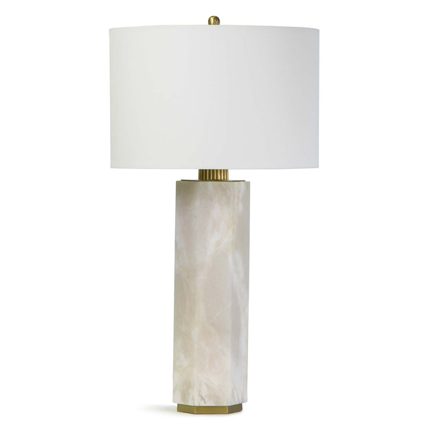 Gear Alabaster Table Lamp