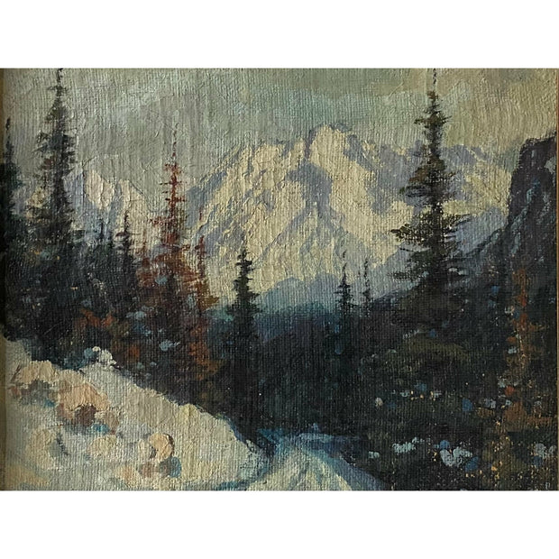 Snowcaps Painting