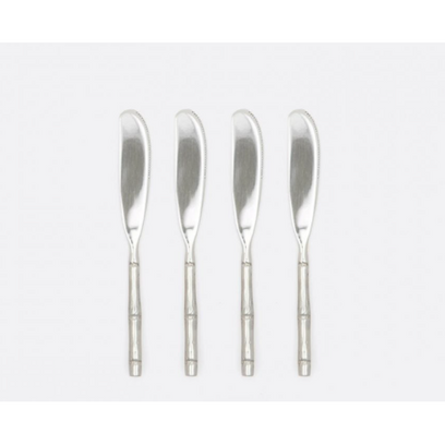 Set/4 - Liliana Polished Silver Spreaders