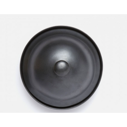 Marcus Black Glaze Cloche Serving Platter