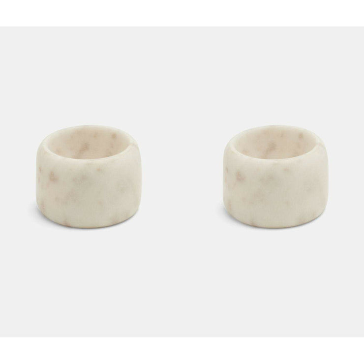 Set/2-Mariah White Pinch Bowls