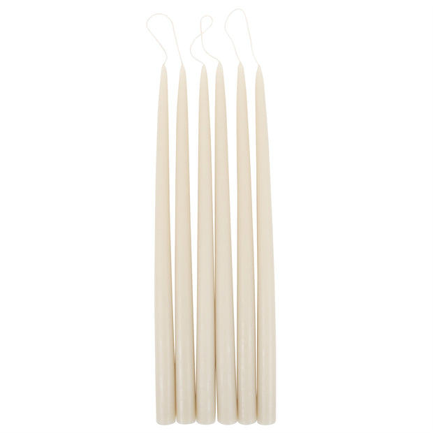 18" Parchment Taper Candles