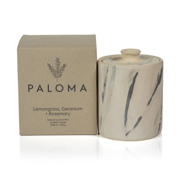 Paloma Scented- Lemongrass Geranium & Rosemary