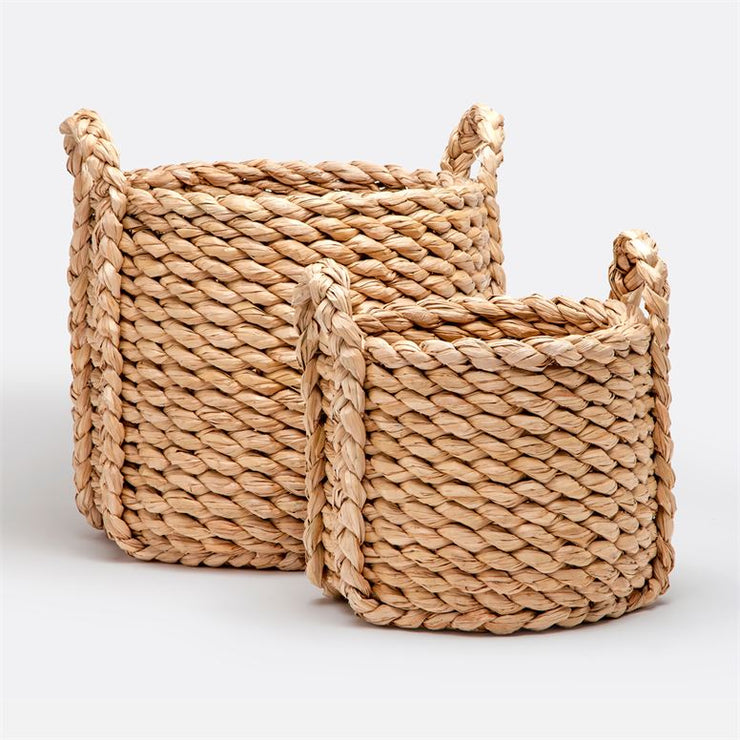 Roscoe Round Baskets- Set of 2