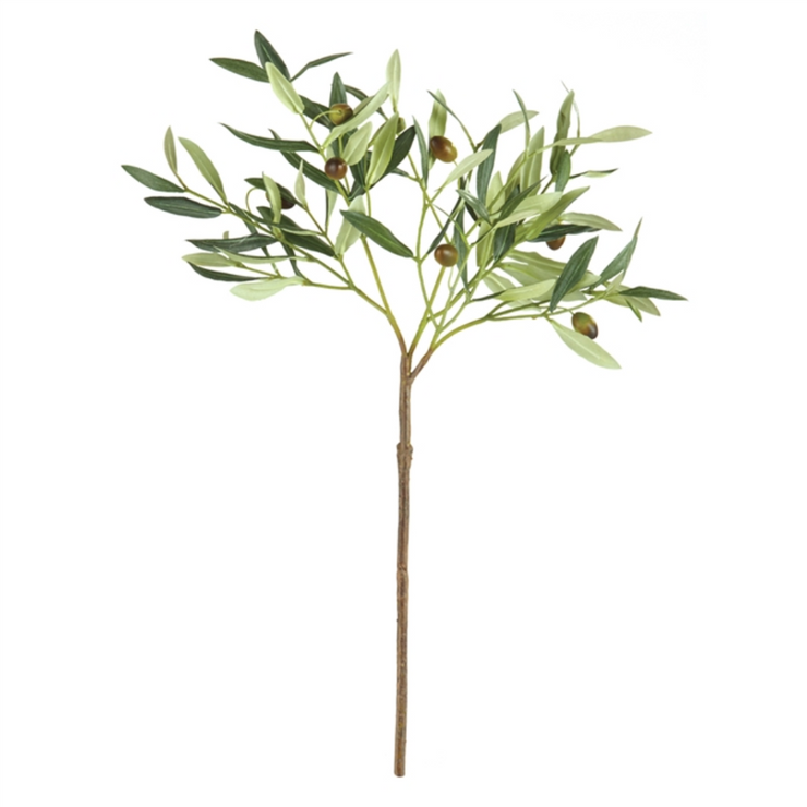 Olive Stem With Olives 22"