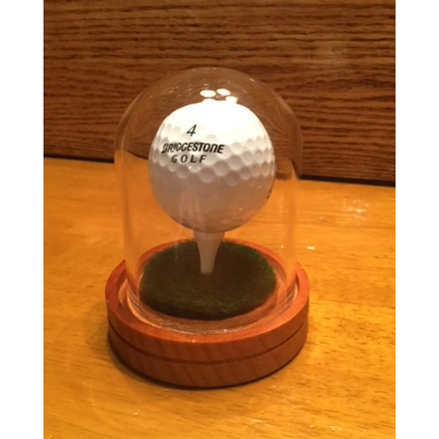 Golf Ball Glass Dome Display