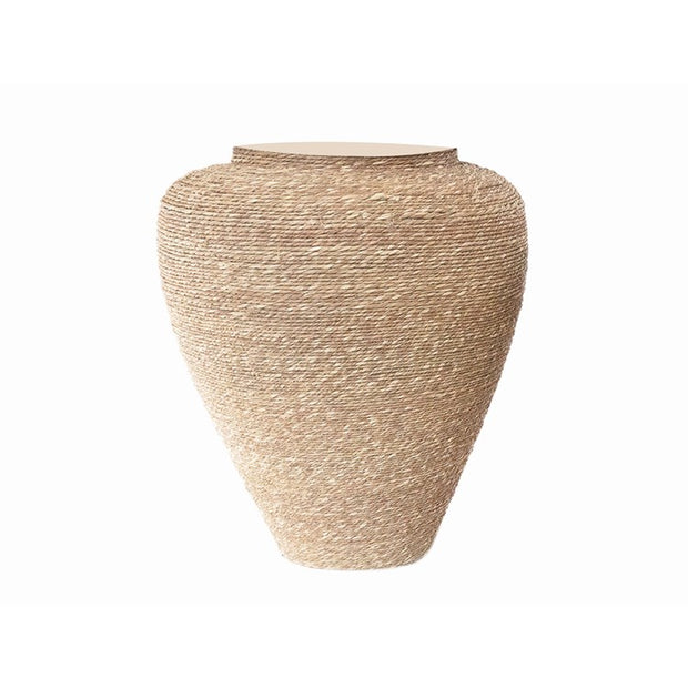 Darcy Seagrass Rope Decorative Jar - Large