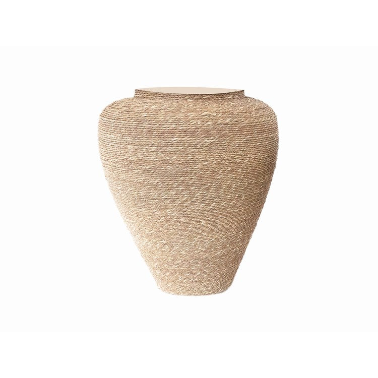 Darcy Seagrass Rope Decorative Jar - Medium