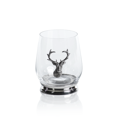 Murphy Pewter and Glass Tumbler