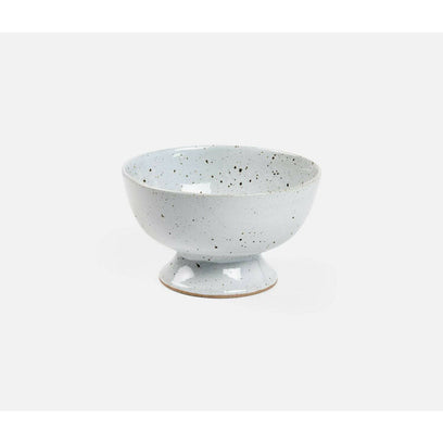 Wilson White Salt Glaze Footed Serving Bowl