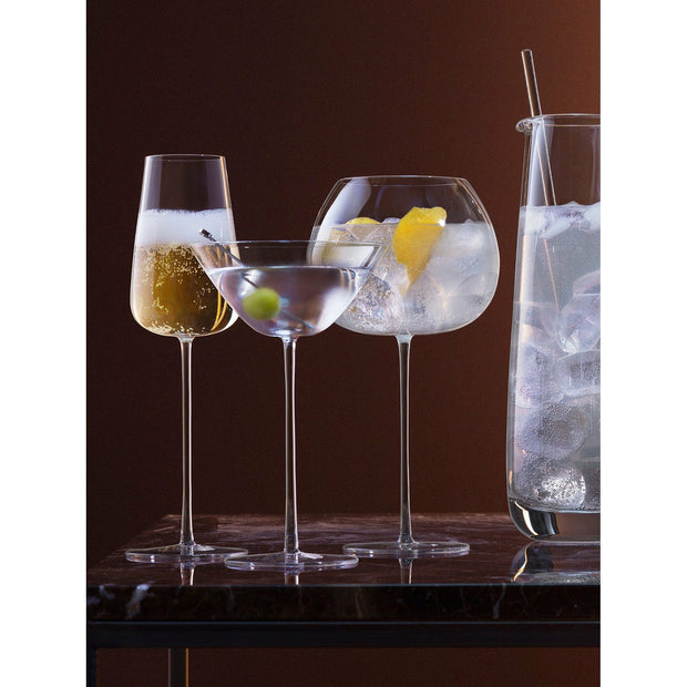 S/2- Bar Culture Balloon Glass