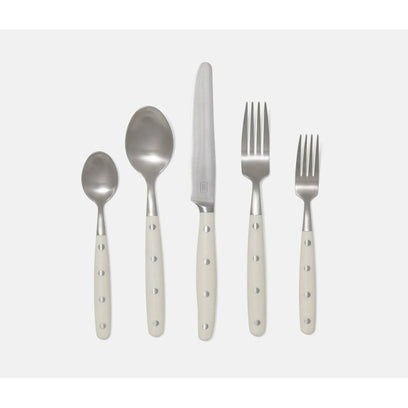 Set/5- Jones Cream Flatware Set