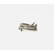 S/4 - Tara Antiqued Pewter Napkin Rings
