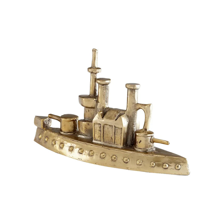 Boat Token - Aged Brass