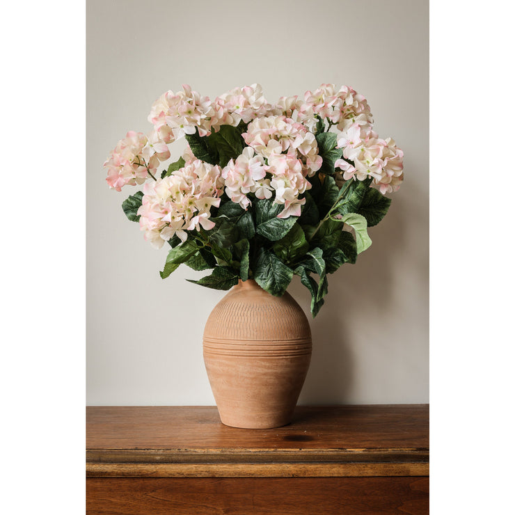 25" Silk Hydrangea Flower Bush - Pink