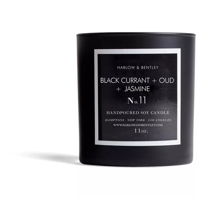 Black Current Oud + Jasmine Candle