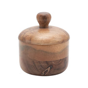 Bria- Acacia Wood Jar