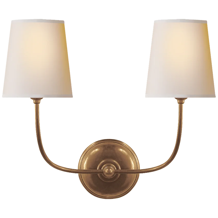 Vendome Double Sconce