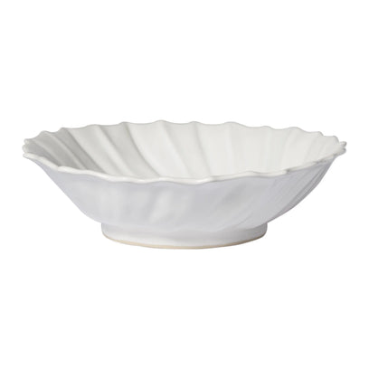 Incanto Stone White Ruffle Large Bowl