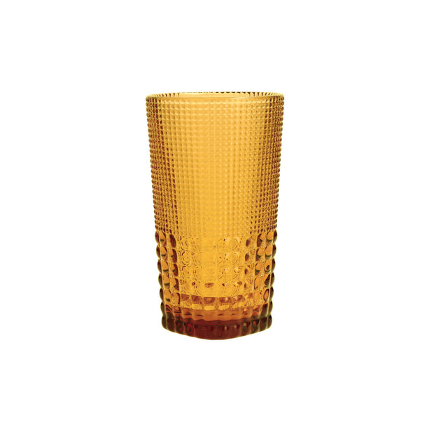 Malcolm Amber Double Old Fashioned Glass - Large