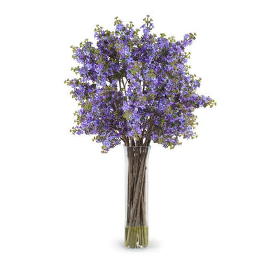 Lilac Arrangement in Glass - Purple