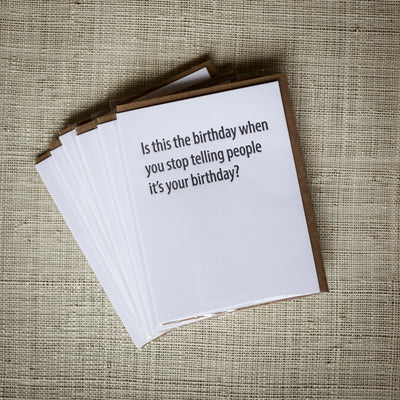 Hide- Birthday Card