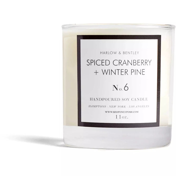 Spiced Cranberry + Winter Pine Candle