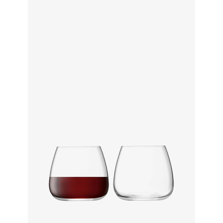 S/2 Stemless Wine Glass